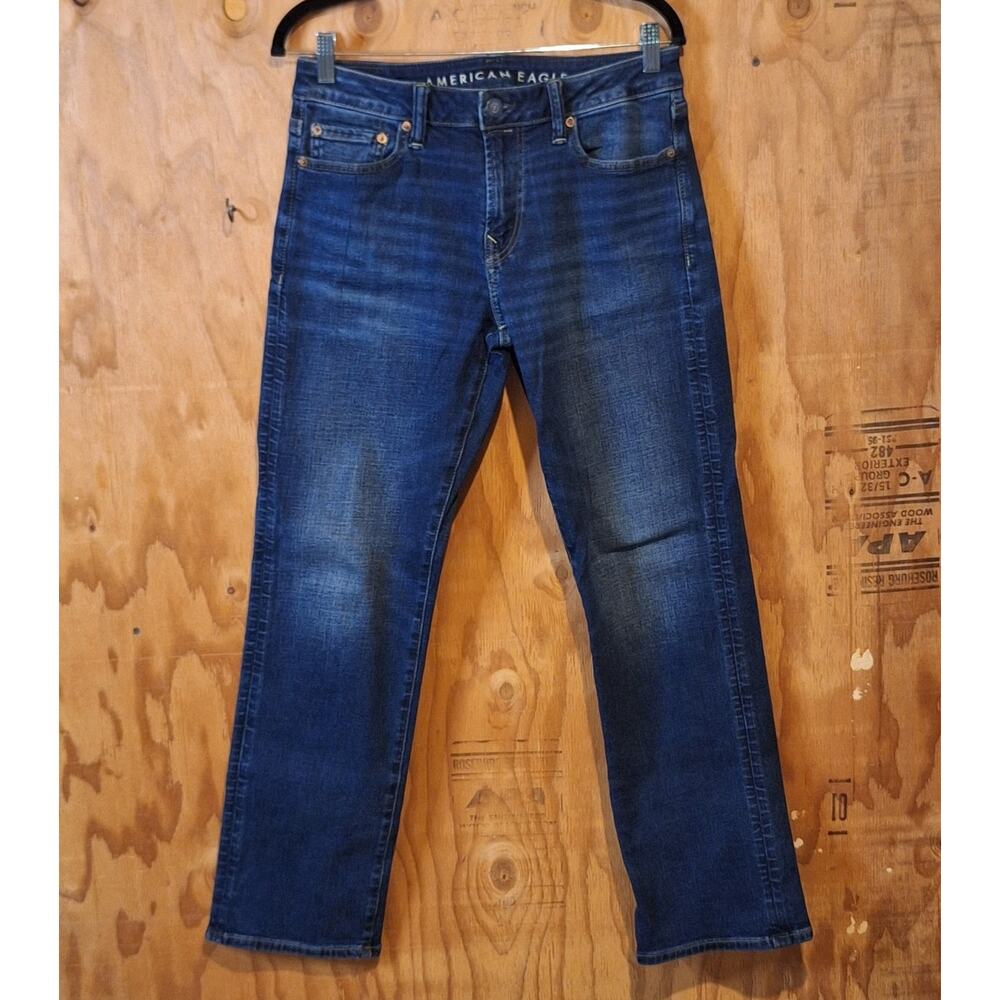 American Eagle Outfitters Original Bootcut Jeans Men's 30/32 Blue Dark Wash